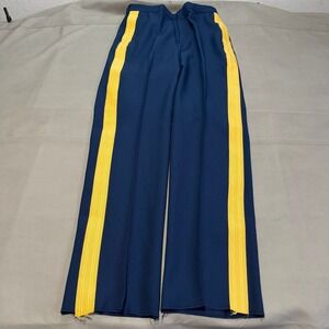 New Flying Cross Fechheimer US Army Mens Officer Pant Blue Yellow Stripe 34Rx36-